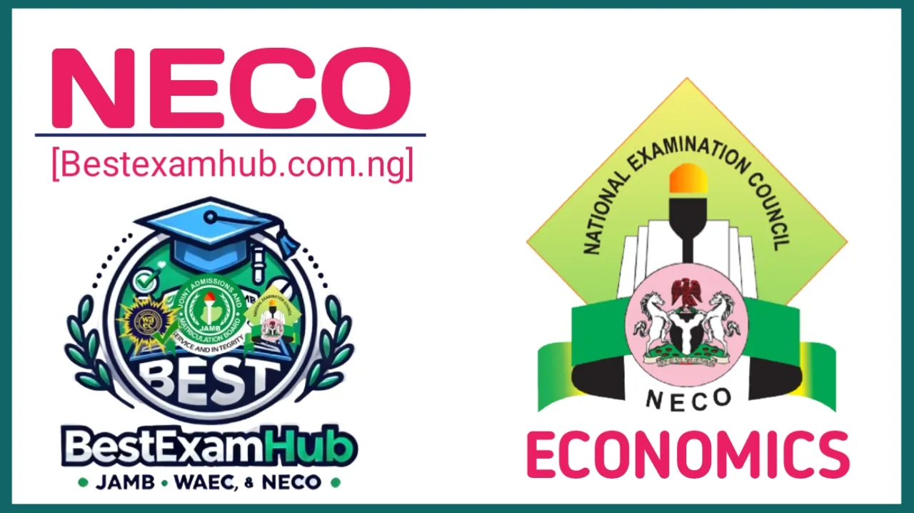 NECO Economics 2025 Questions and Answers