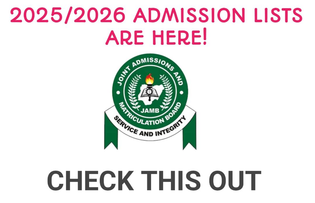 List of All schools that have released admission lists for 2025/2026 session
